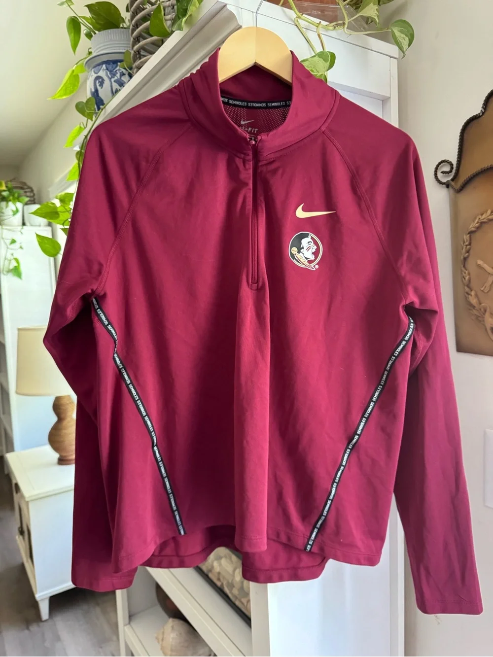 Nike Florida State Seminoles Half-Zip Pullover